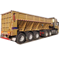 Live Bottom Trailer With Conveyor For-Gravel Sand Grain